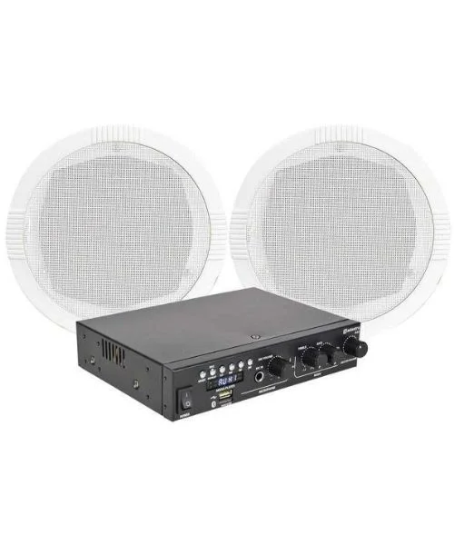 Φωτογραφία προϊόντος: Adastra 2*RC5+A22 Πακέτο Background Music με Ενισχυτή και 2 Ηχεία Οροφής (Σετ)