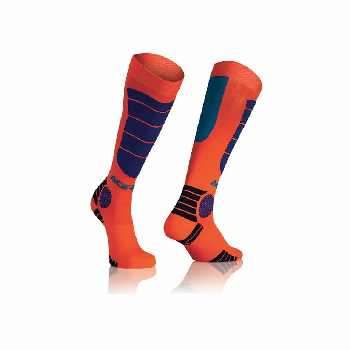 Φωτογραφία προϊόντος: ΚΑΛΤΣΕΣ MX IMPACT SOCKS ORANGE/BLUE 21633.204| ACERBIS