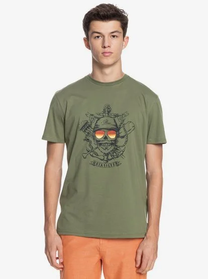 Φωτογραφία προϊόντος: QUIKSILVER MADE OF BONES SS TEE khaki