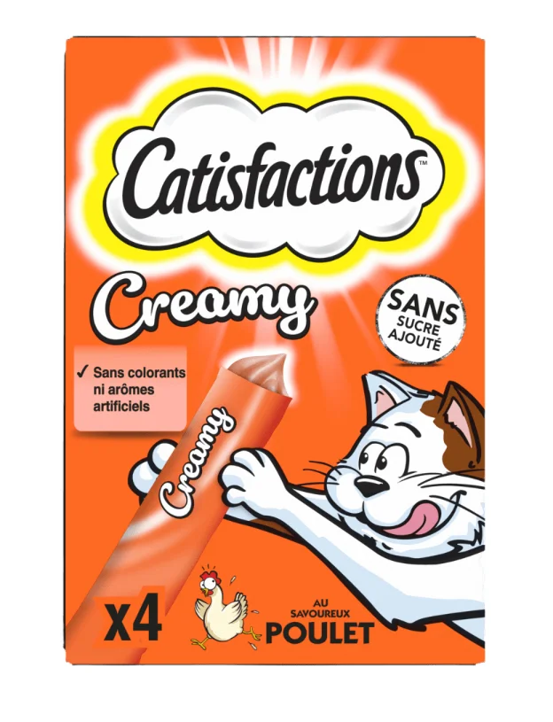 Φωτογραφία προϊόντος: Waltham Catisfactions Creamy με κοτόπουλο 4x10gr Waltham (2075542)