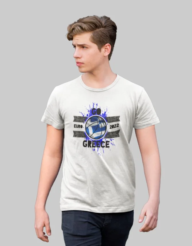 Φωτογραφία προϊόντος: TKT Go Greece t-shirt | EuroBasket 2022