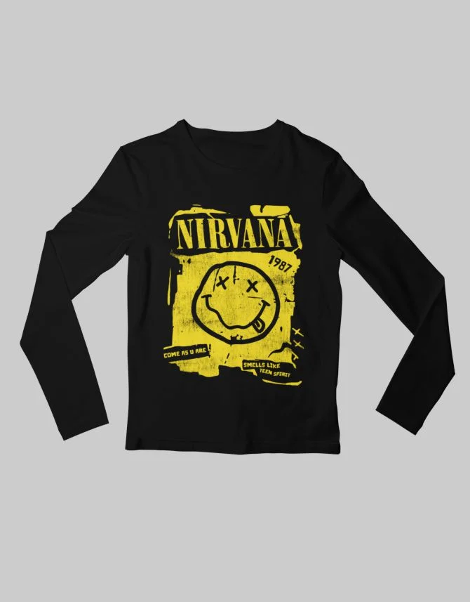 Φωτογραφία προϊόντος: ΤΚΤ Nirvana μακρυμάνικο Παιδικό T-shirt