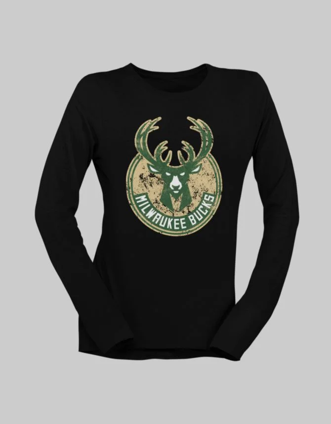 Φωτογραφία προϊόντος: ΤΚΤ Milwaukee Bucks μακρυμάνικο W T-Shirt (Replica)