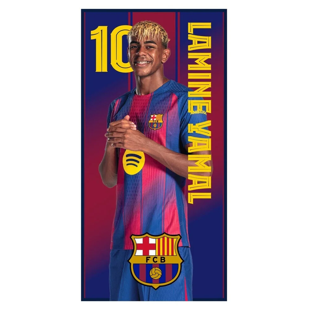 Φωτογραφία προϊόντος: Barcelona FC Πετσέτα Θαλάσσης F.C Barcelona Lamine Yamal Microfiber 70x140cm