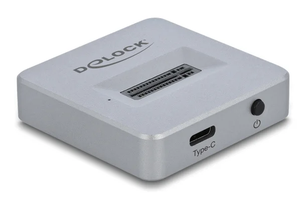 Φωτογραφία προϊόντος: DELOCK docking station 64000 για M.2 NVMe SSD, 10Gbps, γκρι