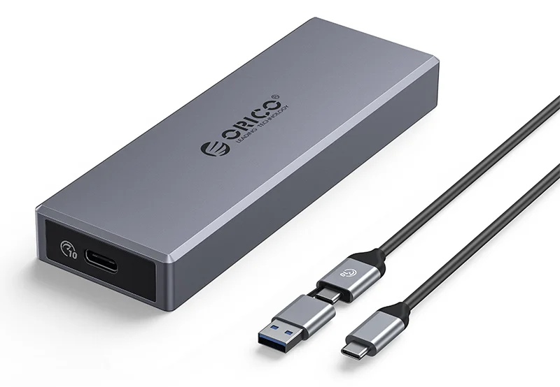 Φωτογραφία προϊόντος: ORICO θήκη για Μ.2 NVMe SSD CM2C3-G2-GY-BP, 10Gbps, έως 4TB, γκρι