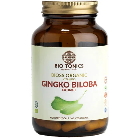 Φωτογραφία προϊόντος: Bio Gingko Biloba Extract 120 mg 60 veg. caps BioTonics