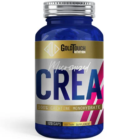 Φωτογραφία προϊόντος: Creatine Monohydrate Micronized Crea 120 caps Gold Touch