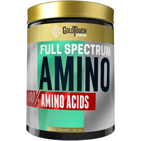 Φωτογραφία προϊόντος: Full Spectrum Amino 300 caps Gold Touch