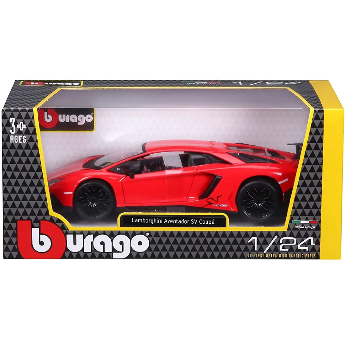 Φωτογραφία προϊόντος: BBURAGO 1:24 Lamborghini Aventador SV Coupe Red
