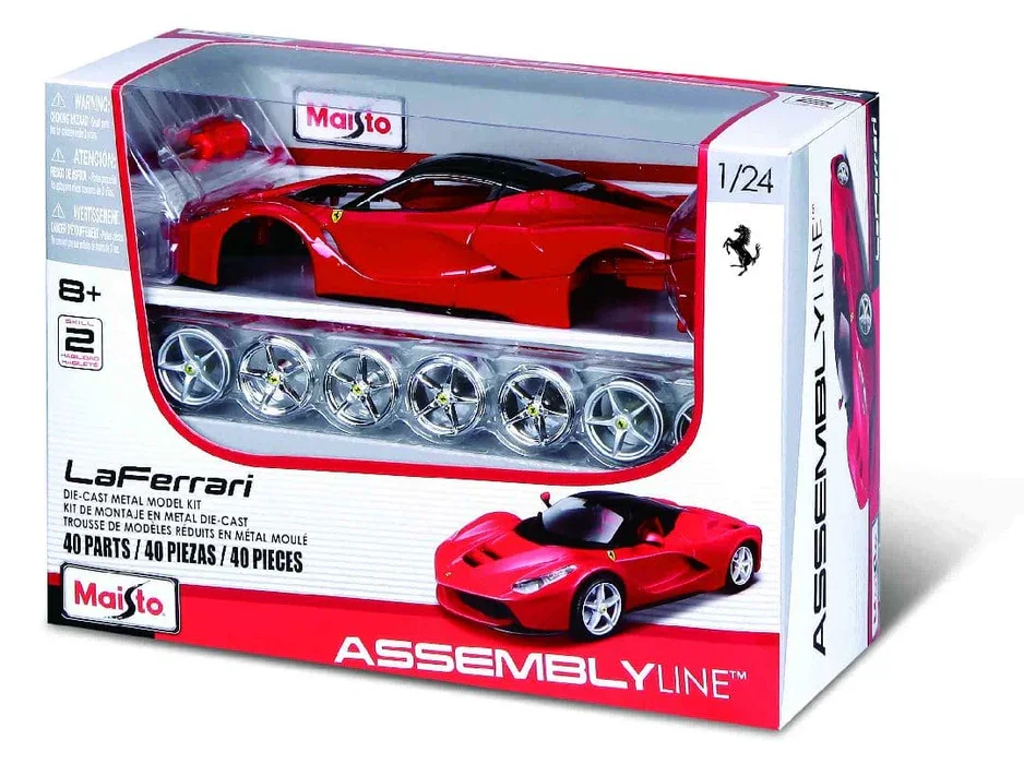 Φωτογραφία προϊόντος: Maisto1:24 Ferrari Assembly Line - LaFerrari Red