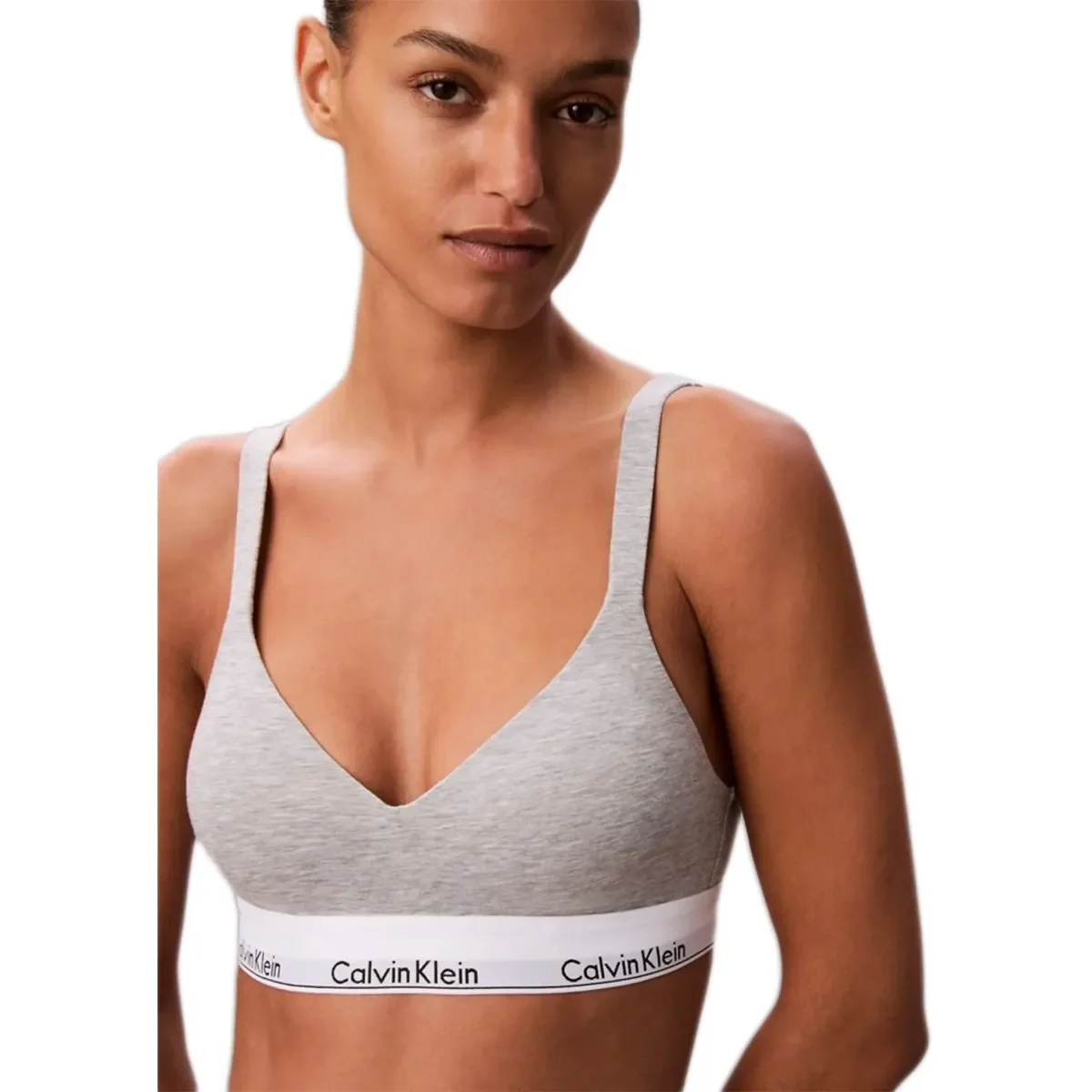 Φωτογραφία προϊόντος: Calvin Klein Γυναικείο Μπουστάκι Lift - Icon Cotton Modal, Χρώμα Grey Heather