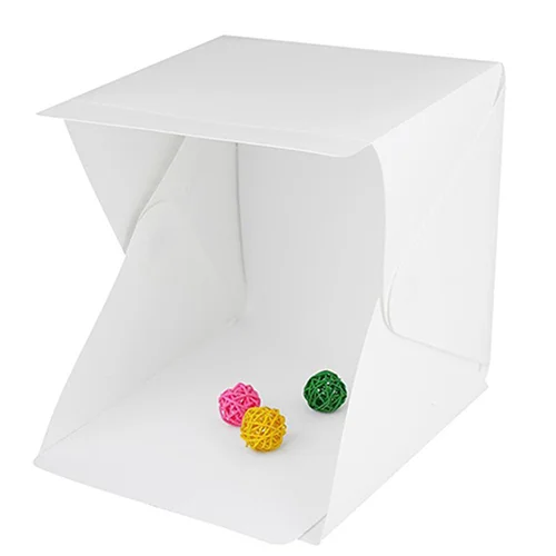 Φωτογραφία προϊόντος: Mini Photo Box Studio με LED OEM (20 x 20 x 20 εκ.)