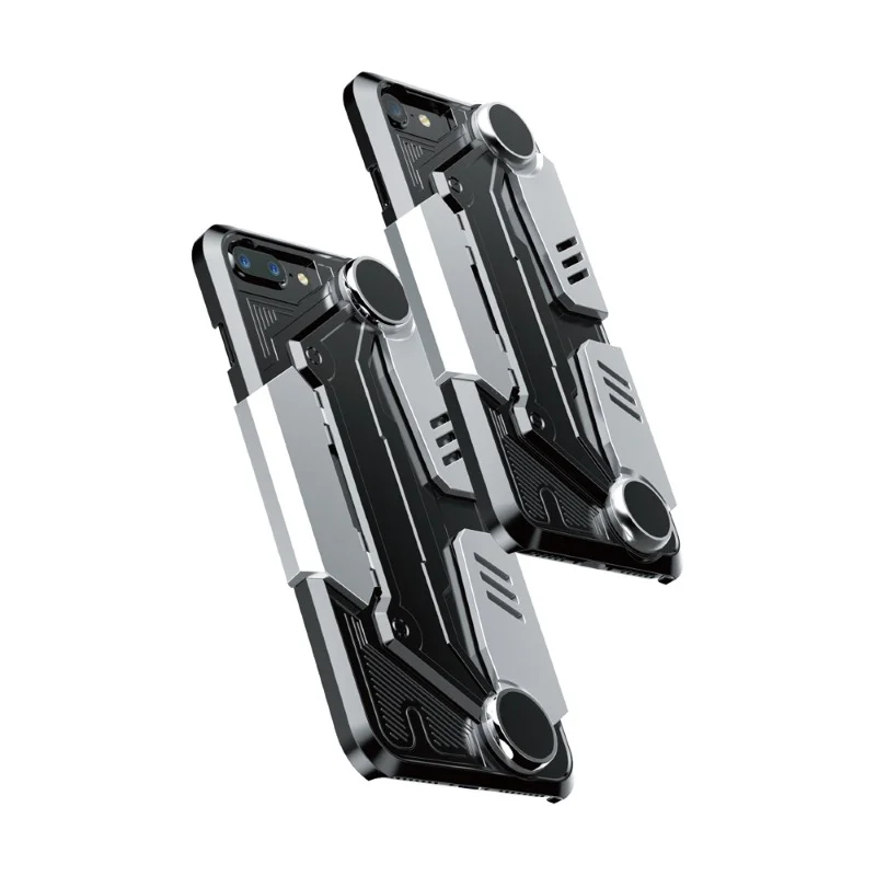 Φωτογραφία προϊόντος: Baseus Gamer Gamepad Θήκη για iPhone 7 / iPhone 8 black-silver