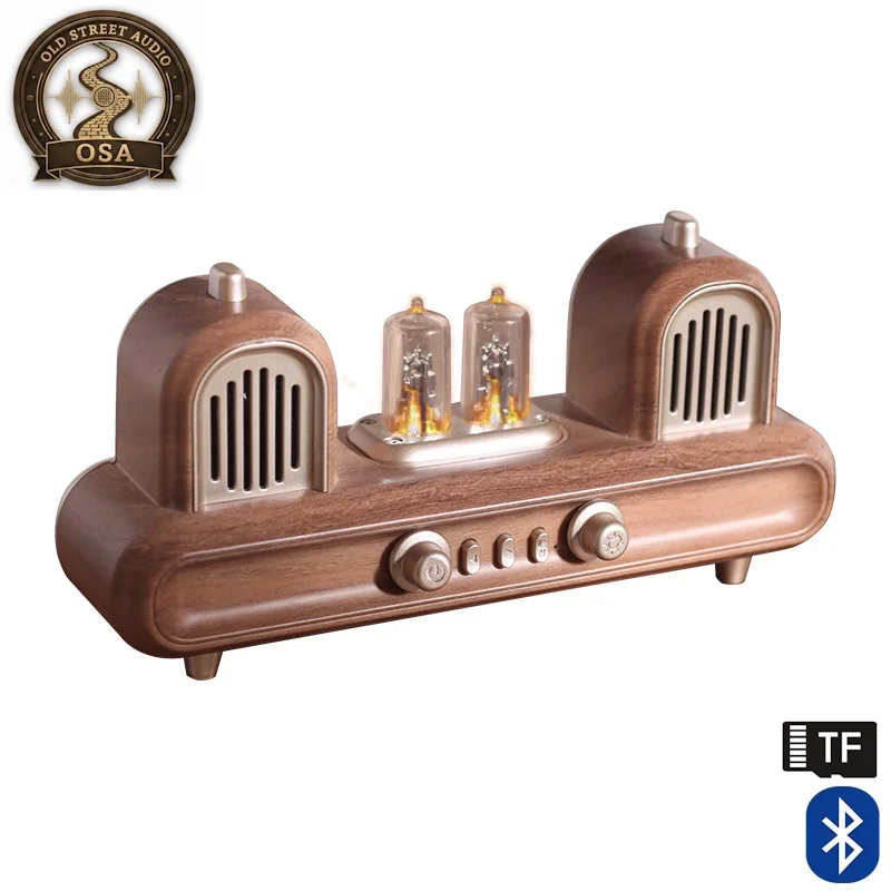 Φωτογραφία προϊόντος: Old Street Audio AS33 Vintage Ηχείο με Bluetooth Ξύλινο (10W/Μπαταρία 1800mAh/Bluetooth 5.4/FM Radio/USB/TF/AUX/TWS)