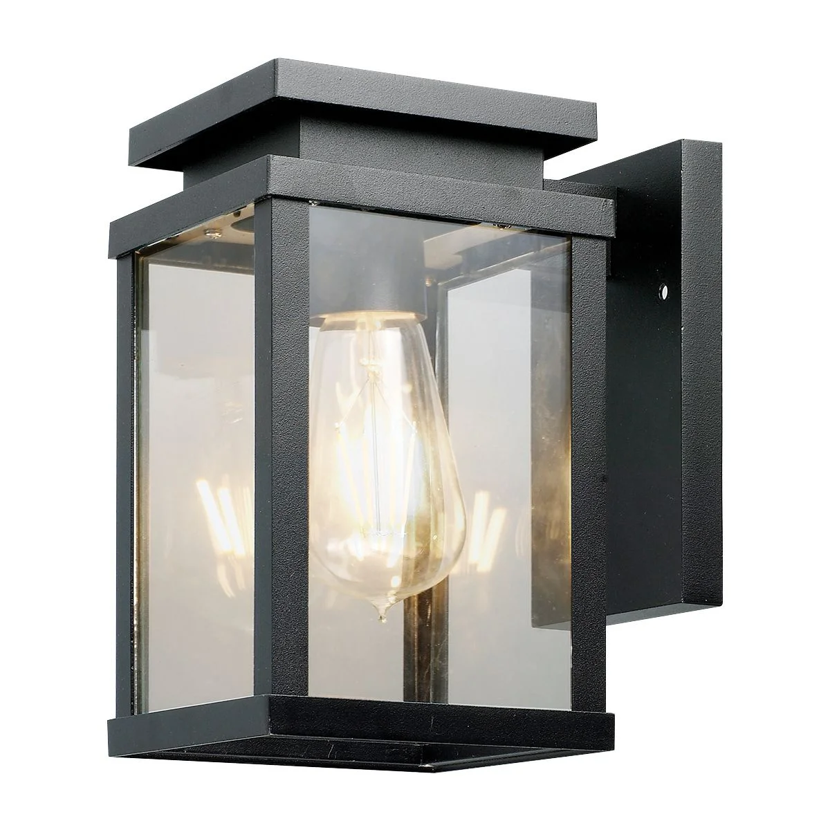 Φωτογραφία προϊόντος: VK Lighting VK/03066/WA/B Επιτοίχιο Φαναράκι Εξωτερικού Χώρου E27 σε Μαύρο Χρώμα 75169-274694