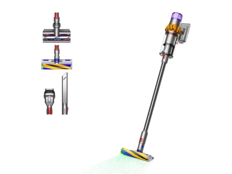 Φωτογραφία προϊόντος: Dyson V15 Detect Absolute Επαναφορτιζόμενη Σκούπα 2 σε 1 Stick & Χειρός 25.2V Ασημί 5025155081754,0502515508175