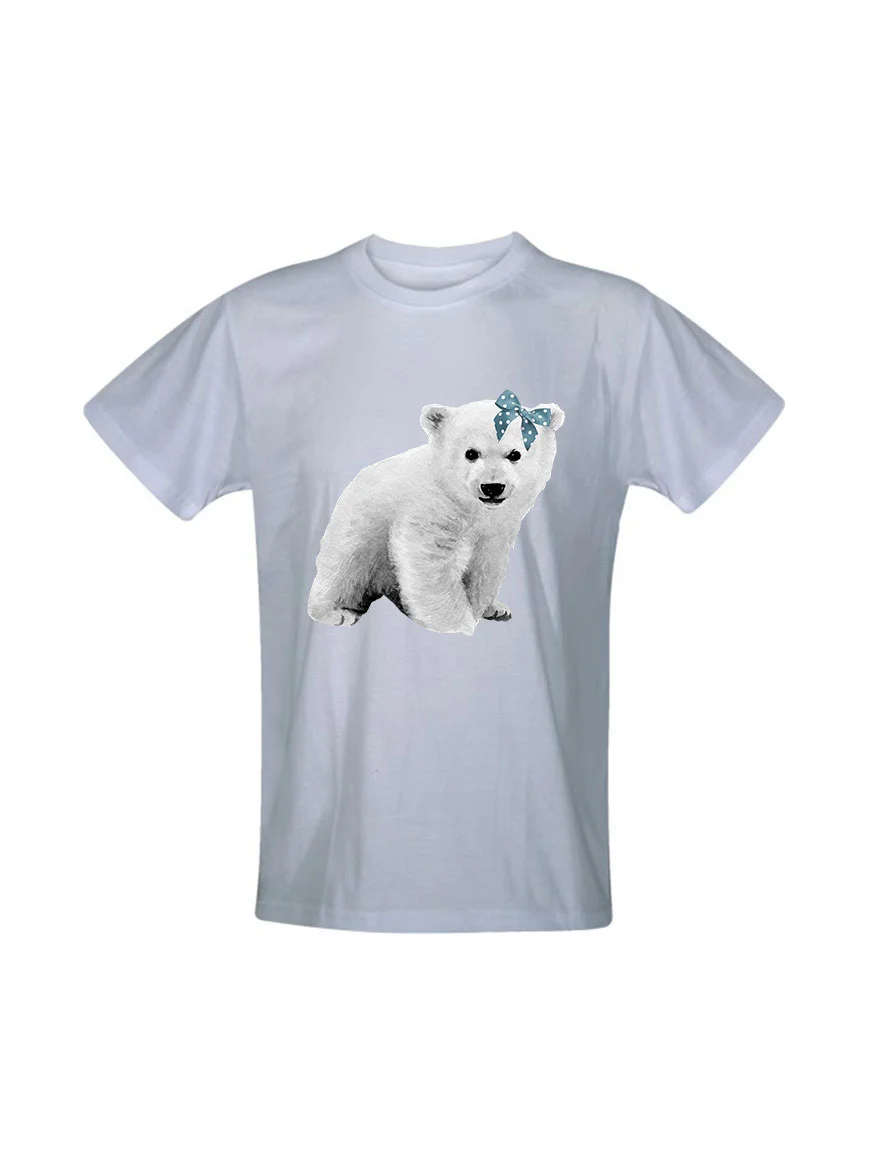 Φωτογραφία προϊόντος: BEAR LITTLE GIRL T-shirt 102/105 WHITE
