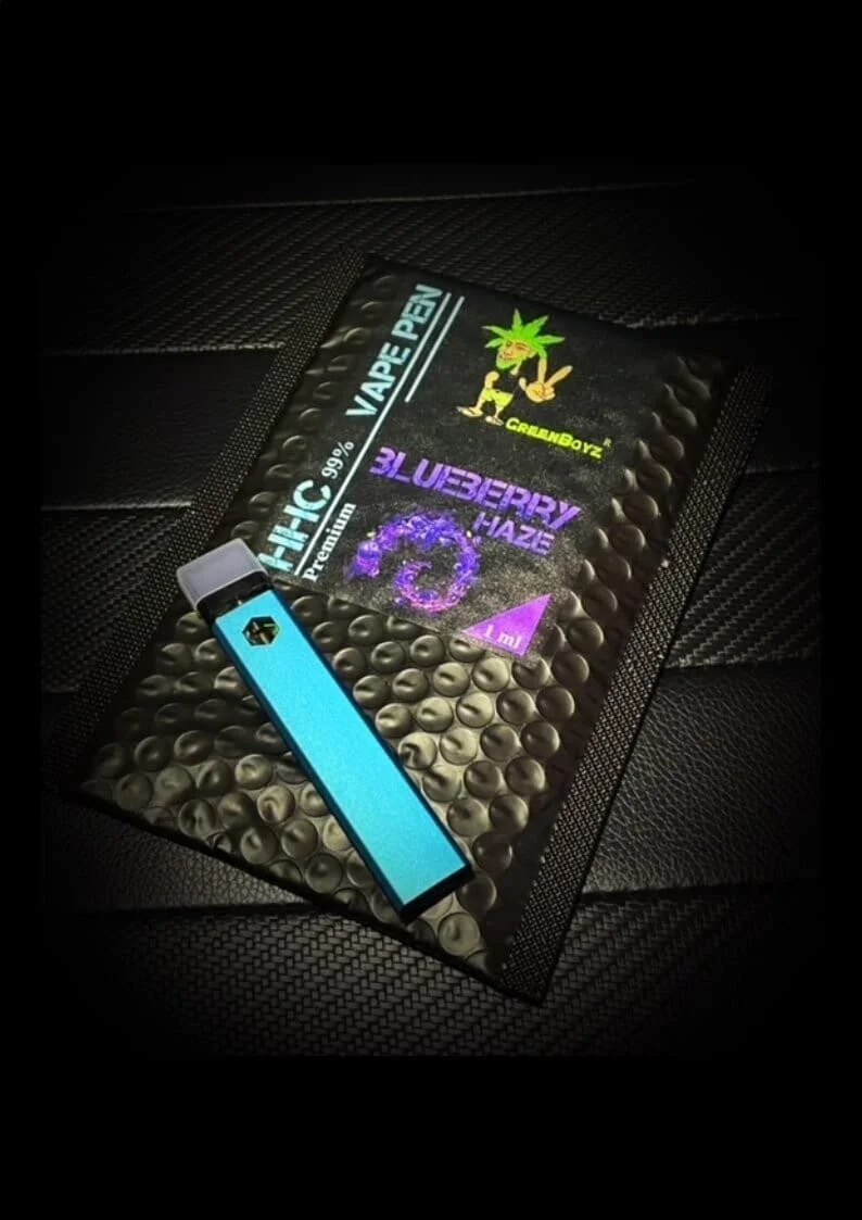 Φωτογραφία προϊόντος: Greenboyz Hemp Farm HHC 99% Vape Pen BLUEBERRY 1ml