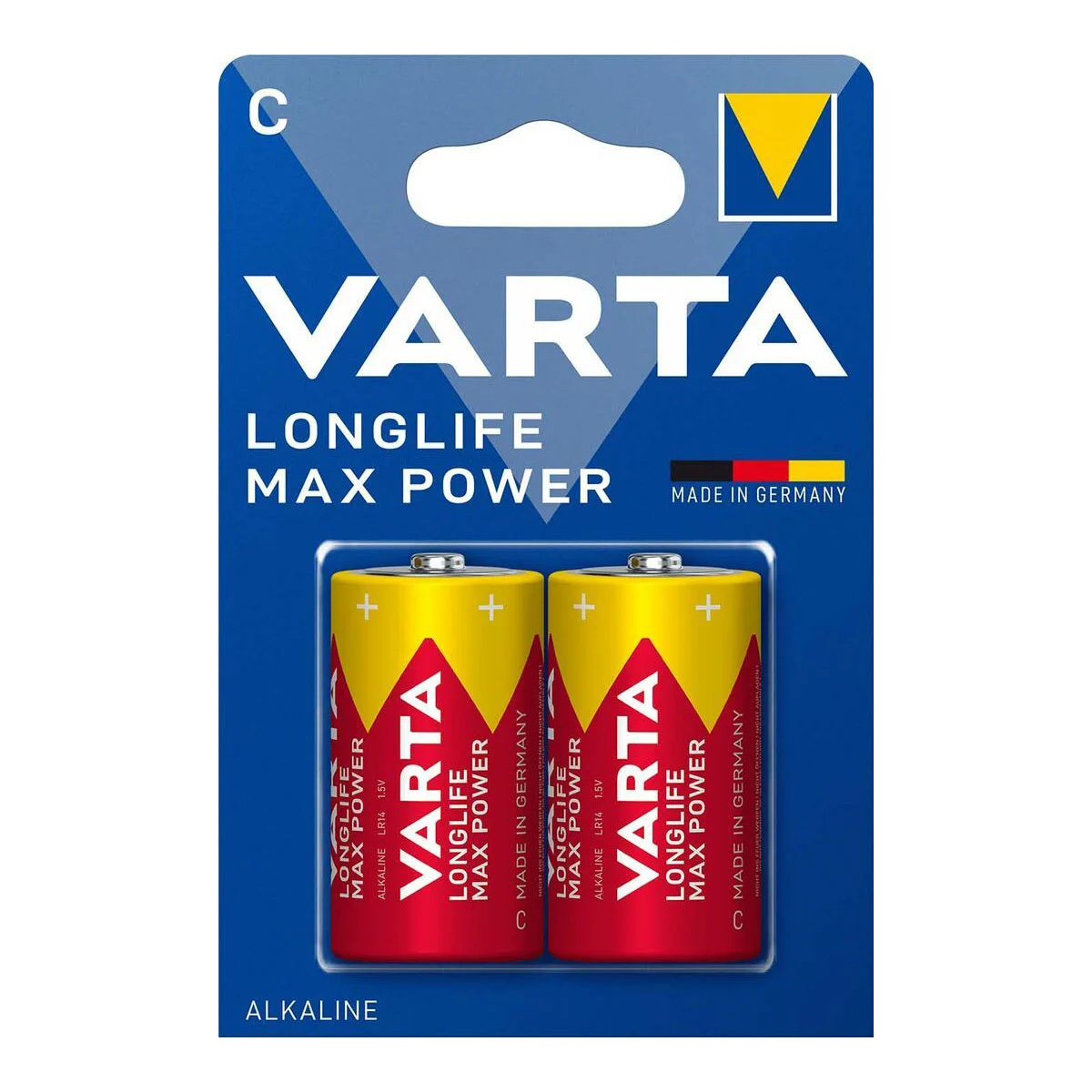 Φωτογραφία προϊόντος: Varta Longlife Max Power C - Έξτρα αλκαλική μπαταρία C 2 τεμάχια