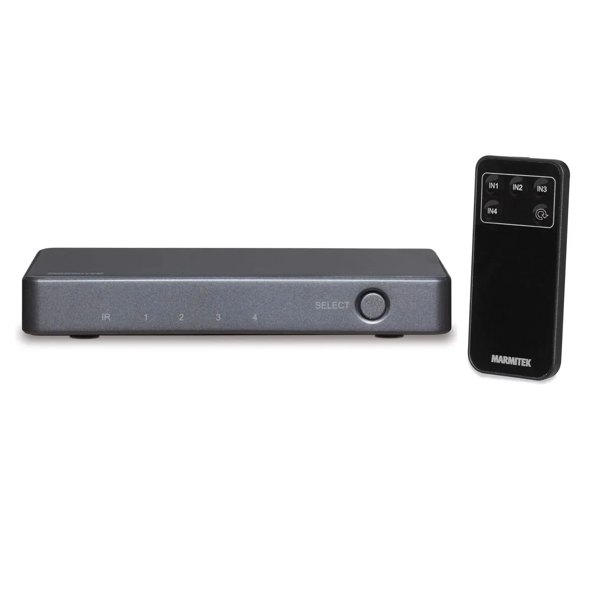 Φωτογραφία προϊόντος: Marmitek Connect 620 UHD 2.0 - HDMI switch 4K 60Hz 4 in / 1 out