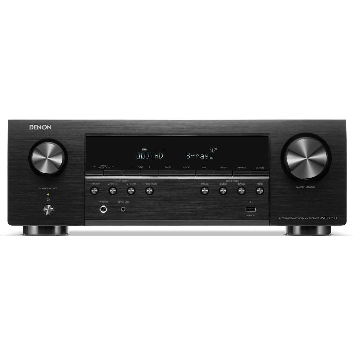 Φωτογραφία προϊόντος: Denon AVR-S670H - 5.2ch 8K AV Ραδιοενισχυτής Home Cinema