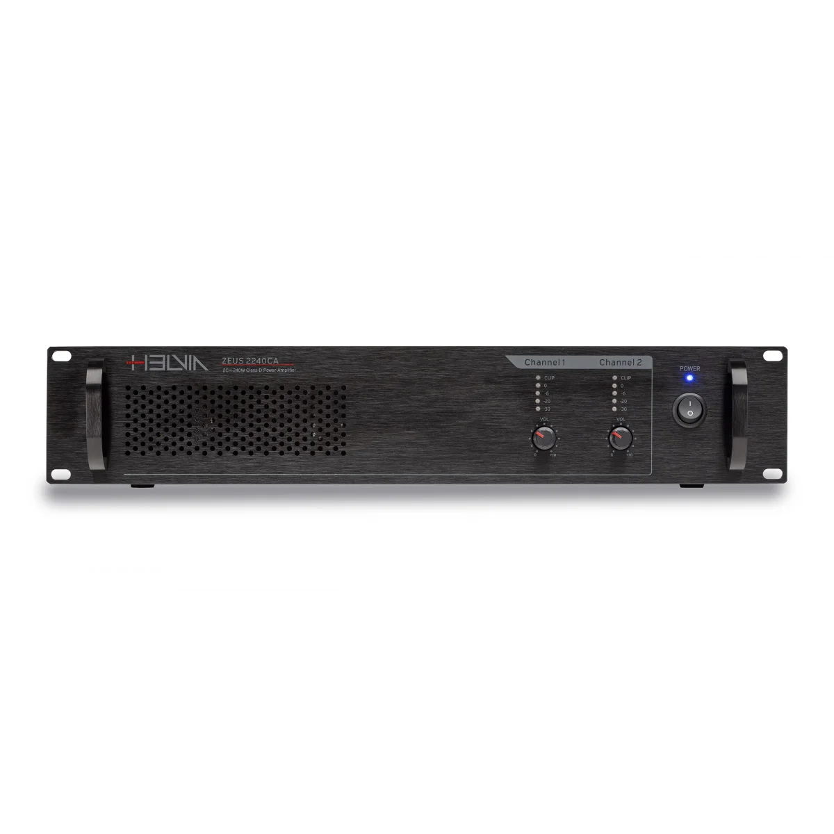 Φωτογραφία προϊόντος: Helvia ZEUS 2240CA - Δικάναλος τελικός ενισχυτής 2 x 240W 100V/4Ω