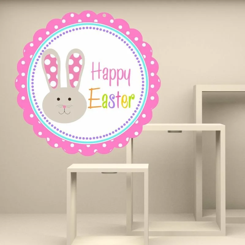Φωτογραφία προϊόντος: Πασχαλινή Βιτρίνα - Pink Rabbit
