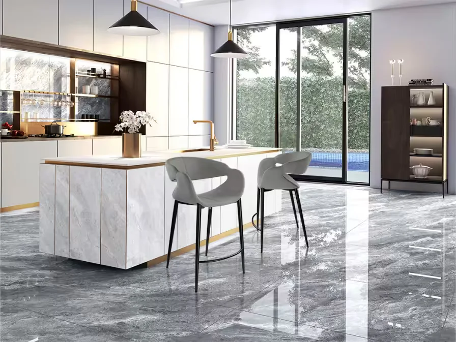 Φωτογραφία προϊόντος: Schuller Σκαμπό Bar Giro II 629362 Light Grey/Black με Μεταλλική Βάση Γκρί Μαύρο