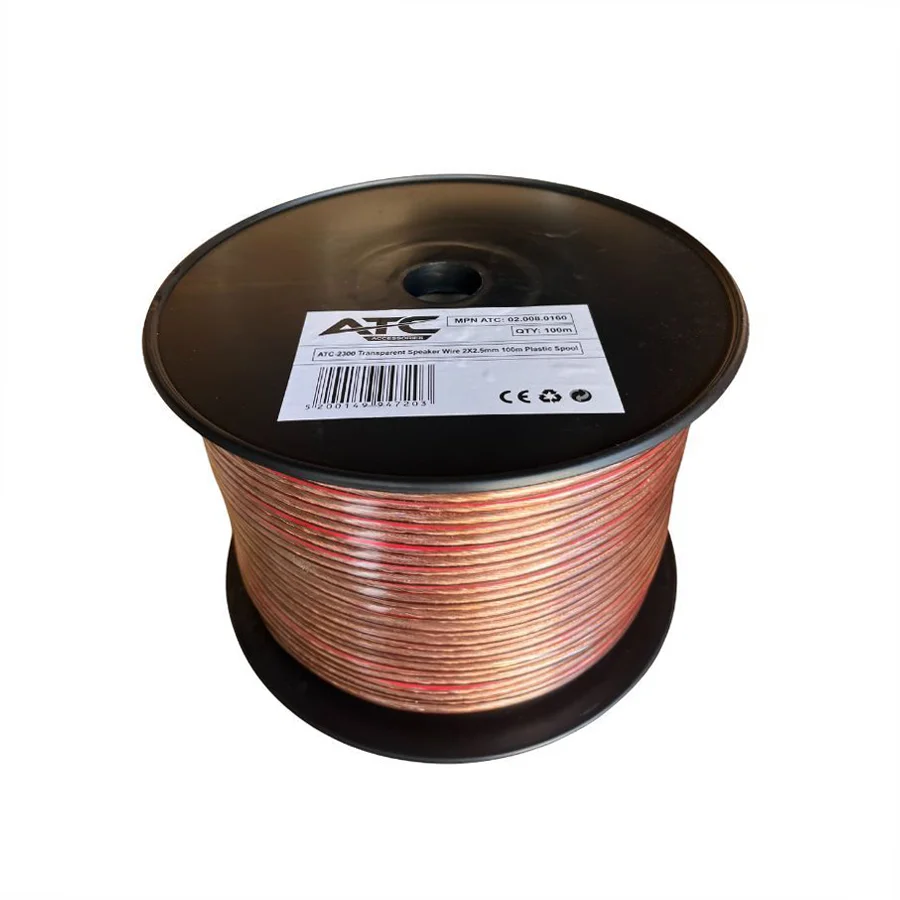 Φωτογραφία προϊόντος: ATC Electronics ATC-2300 - Καλώδιο ηχείου 2 x 2.5mm