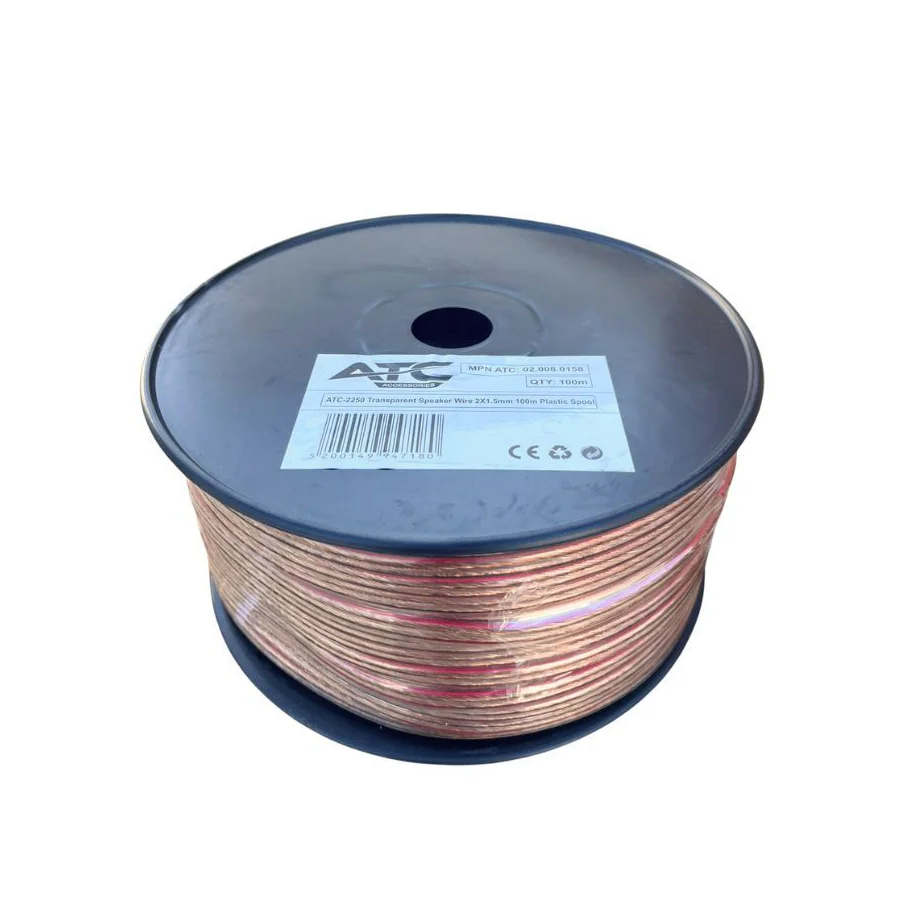 Φωτογραφία προϊόντος: ATC Electronics ATC-2250 - Καλώδιο ηχείου 2 x 1.5mm