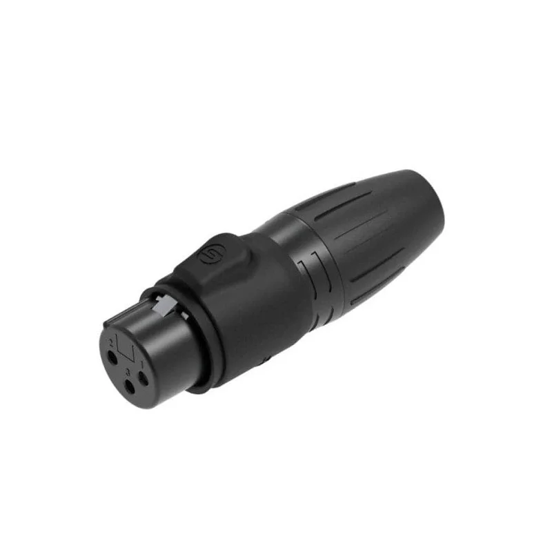 Φωτογραφία προϊόντος: Seetronic SCWF3B - Βύσμα XLR 3-pin Θηλυκό Μαύρο