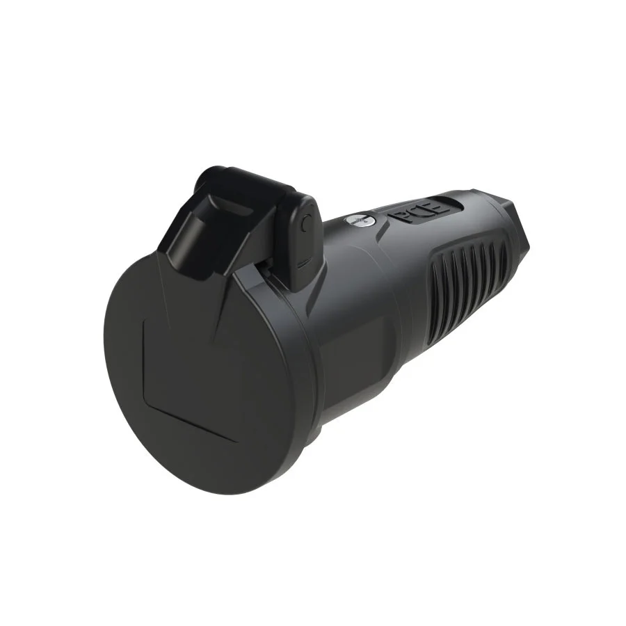 Φωτογραφία προϊόντος: PCE 2522-SS Taurus2 Schuko Rubber - Θηλυκό Rubber IP54 για καλώδιο