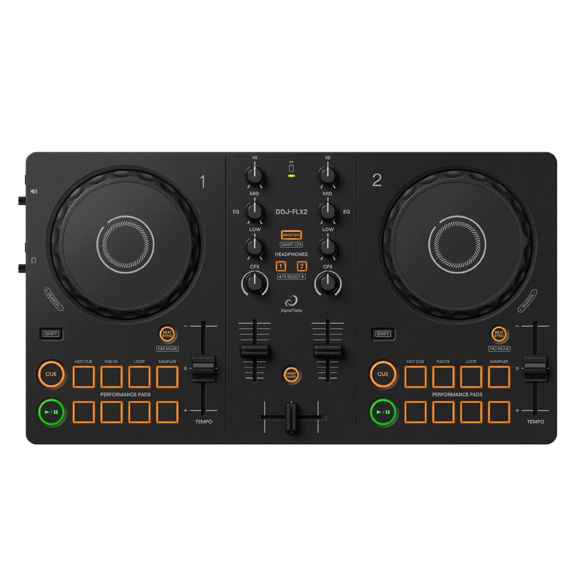 Φωτογραφία προϊόντος: AlphaTheta DDJ-FLX2 - Compact Dj Controller 2 καναλιών