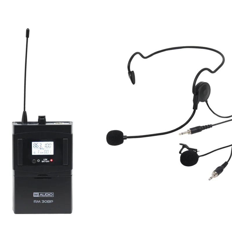 Φωτογραφία προϊόντος: W-Audio MIC-67 - Ασύρματο Σετ Πομπού Beltpack 863.1Mhz
