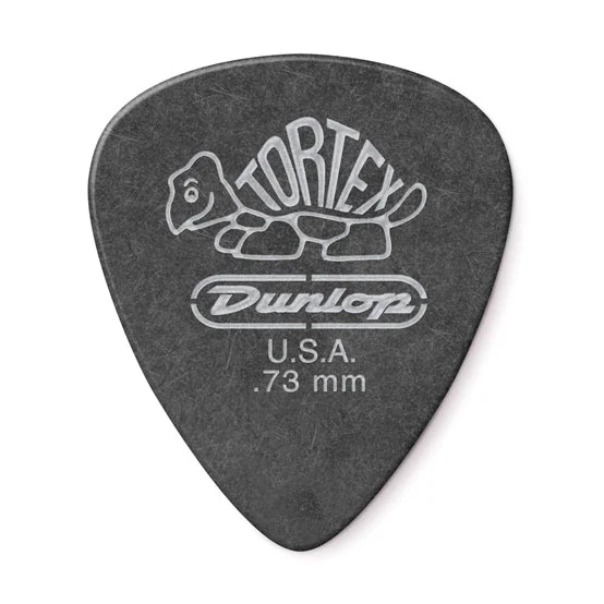 Φωτογραφία προϊόντος: Dunlop 488R-0.73 - Πένα Tortex Pitch Black 0.73mm