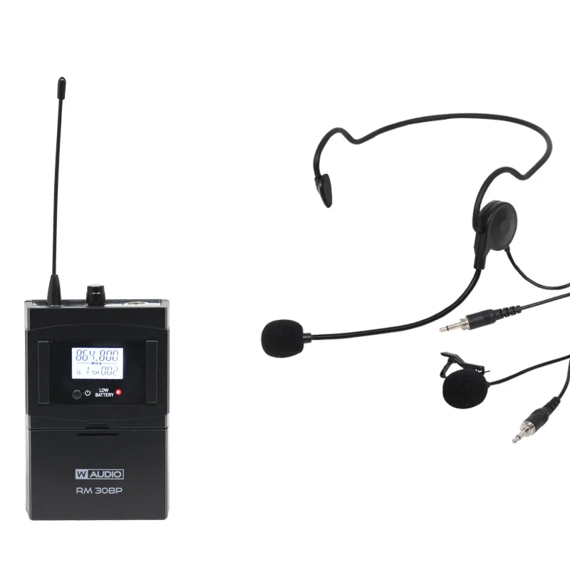 Φωτογραφία προϊόντος: W-Audio MIC-68 - Ασύρματο Σετ Πομπού Beltpack 864.8Mhz