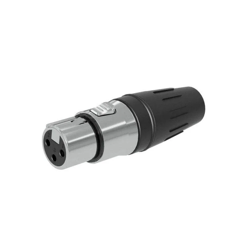 Φωτογραφία προϊόντος: Seetronic SCHF3 - Βύσμα XLR 3-pin Θηλυκό, ανοξείδωτο ατσάλι
