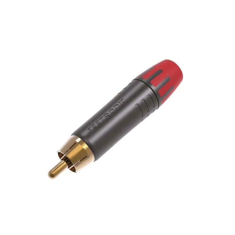 Φωτογραφία προϊόντος: Seetronic MT380RD - Βύσμα RCA Αρσενικό Κόκκινο