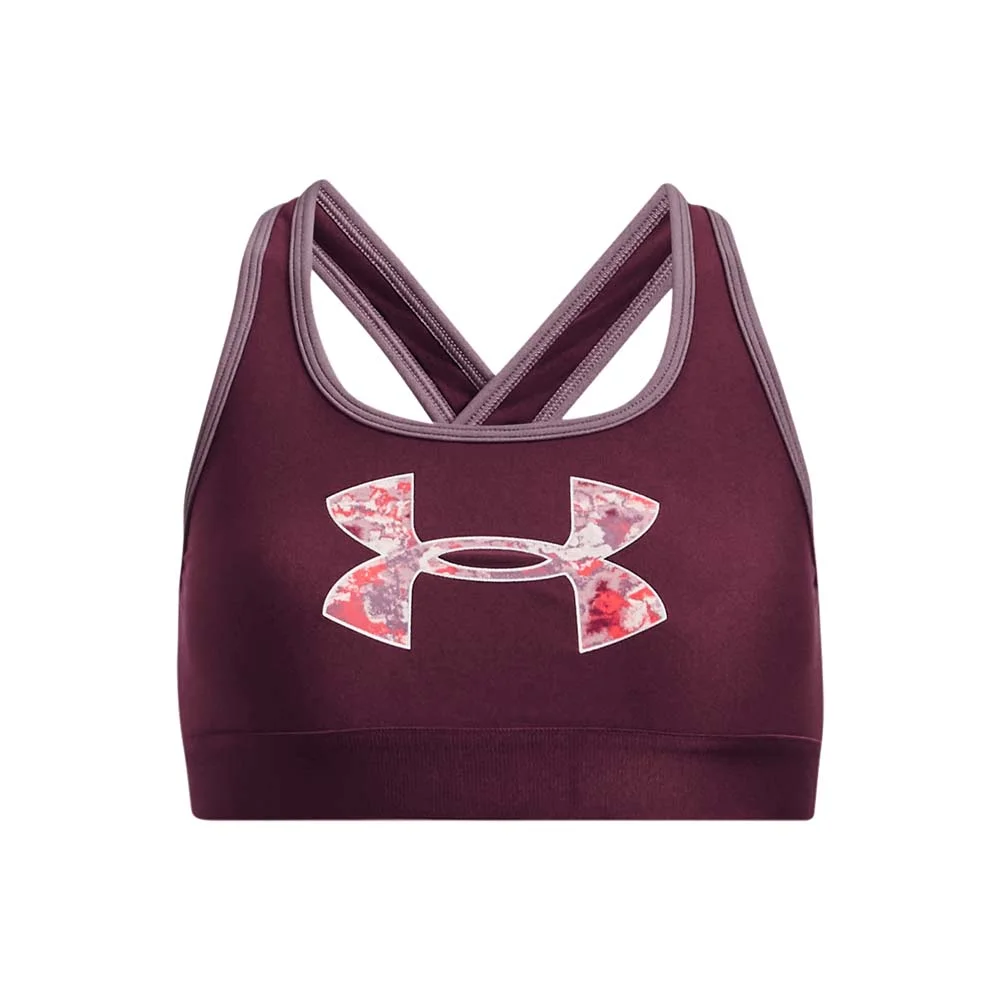 Φωτογραφία προϊόντος: Under Armour Girl's Crossback Graphic Print Bra Μπορντό 1373867-601 (Under Armour)