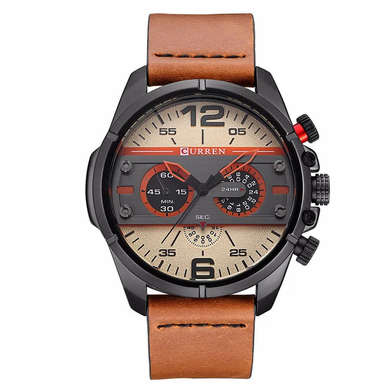 Φωτογραφία προϊόντος: Ανδρικό Ρολόι Curren 8259 Brown-Beige
