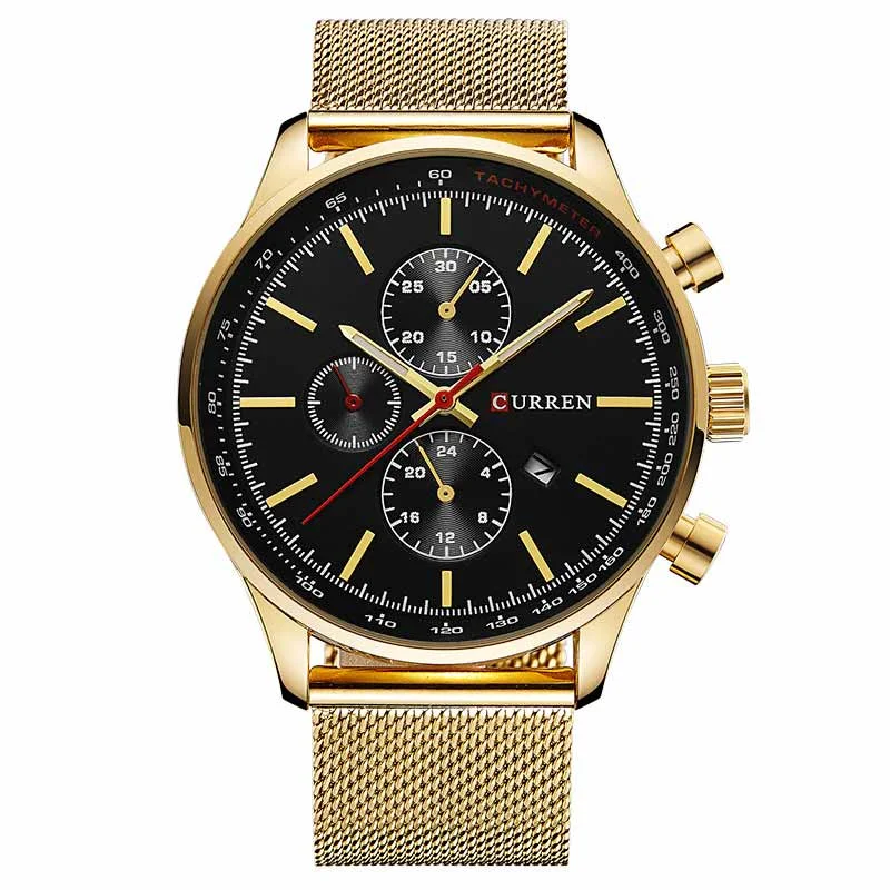 Φωτογραφία προϊόντος: Ανδρικό Ρολόι Curren 8227 Gold-Black