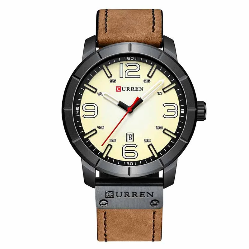 Φωτογραφία προϊόντος: Ανδρικό Ρολόι Curren 8327 Brown-White