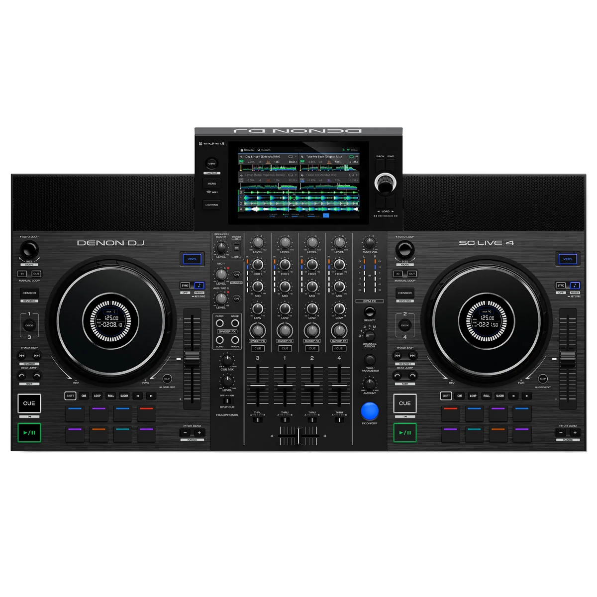 Φωτογραφία προϊόντος: Denon DJ SC LIVE 4 - 4-Deck Standalone DJ σύστημα με WiFi