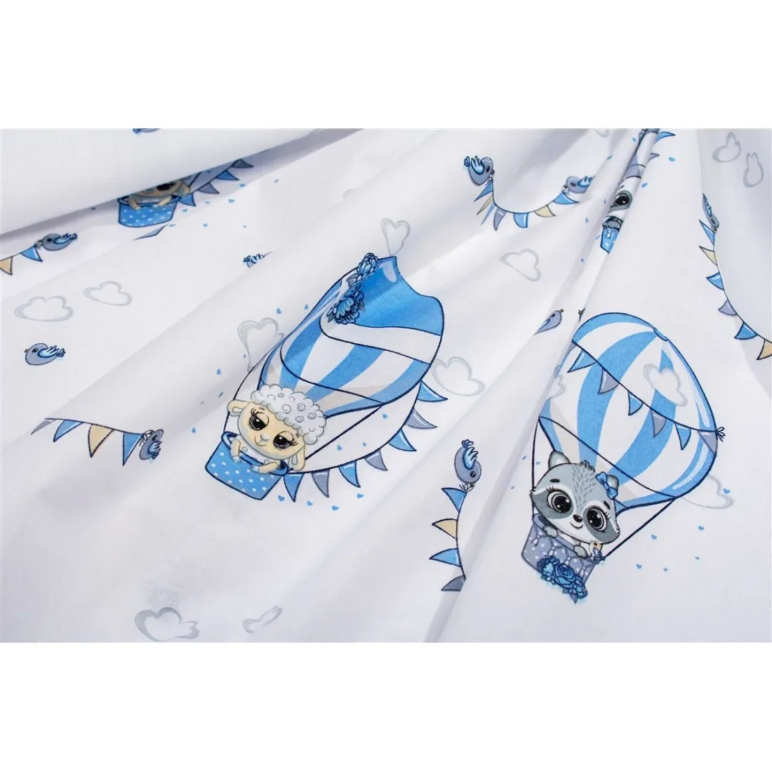 Φωτογραφία προϊόντος: Πάνα Χασέ Dimcol The Floating Zoo 596 80x80 White-Blue