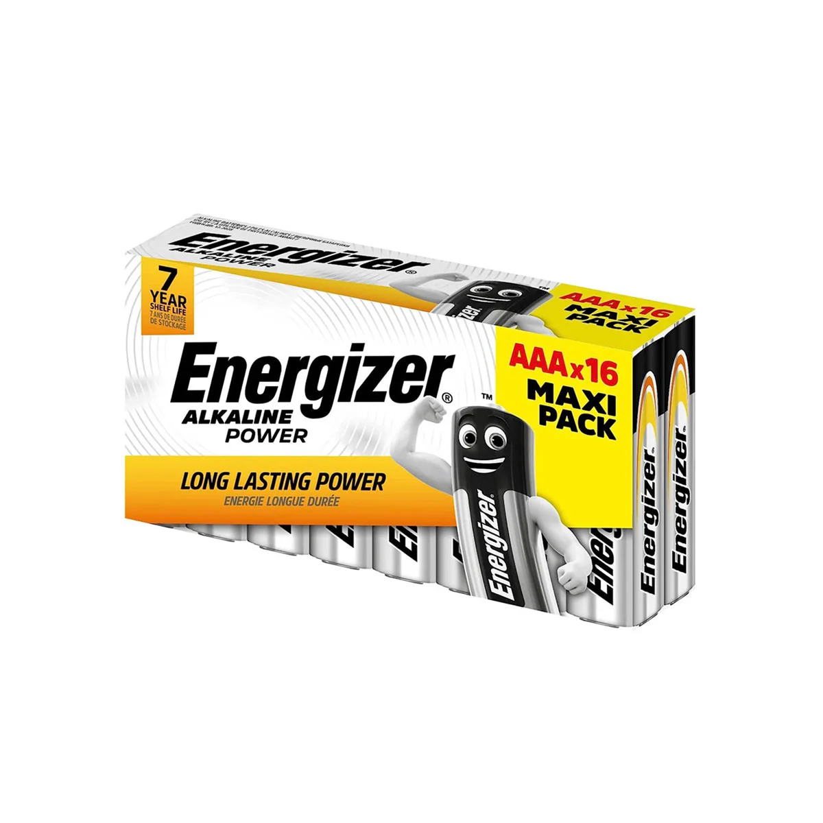Φωτογραφία προϊόντος: Energizer Power Alkaline Mignon Battery AAA S16 - Αλκαλικές μπαταρίες AΑΑ 16 τεμάχια