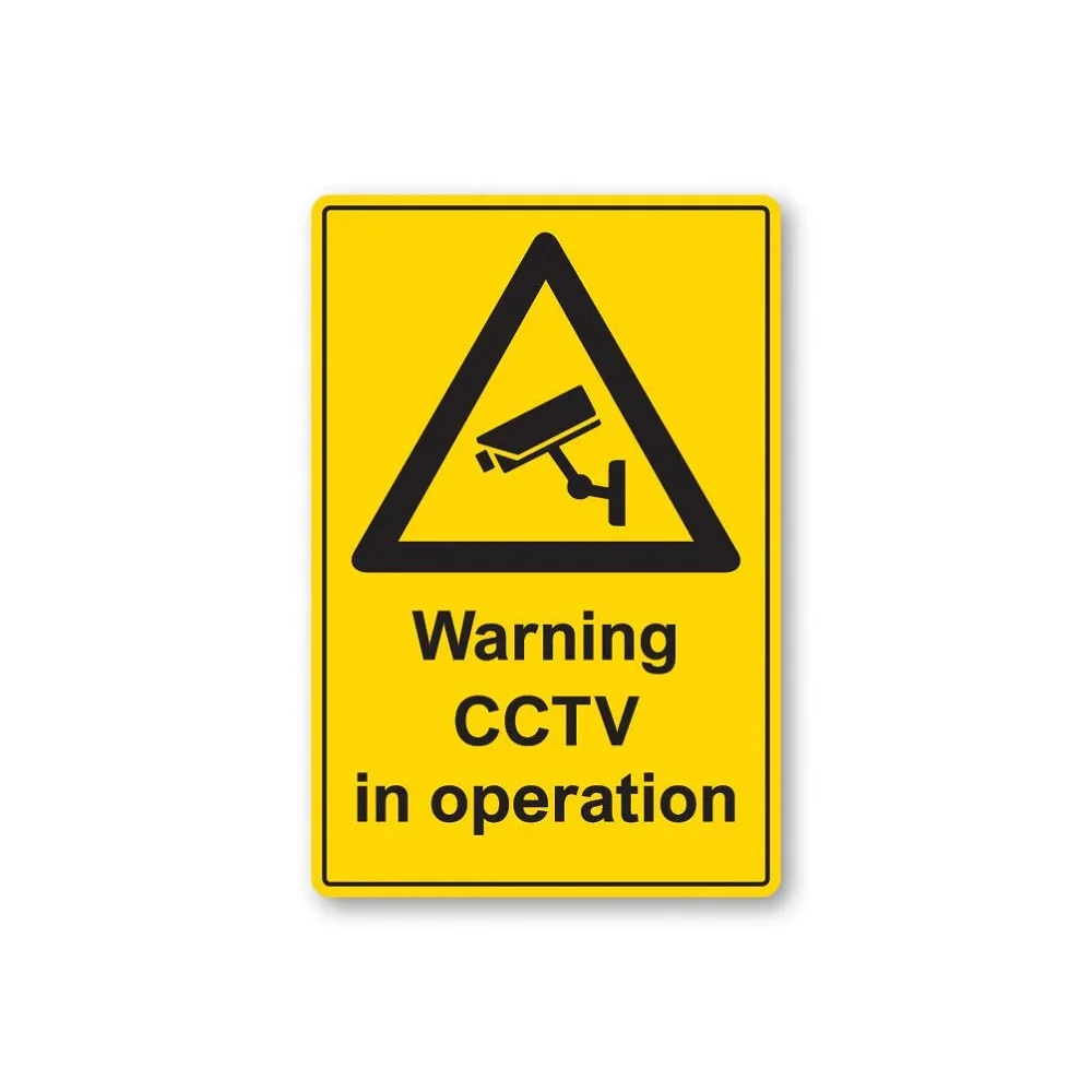Φωτογραφία προϊόντος: OEM Πινακίδα CCTV - Warning CCTV In Operation CTV2