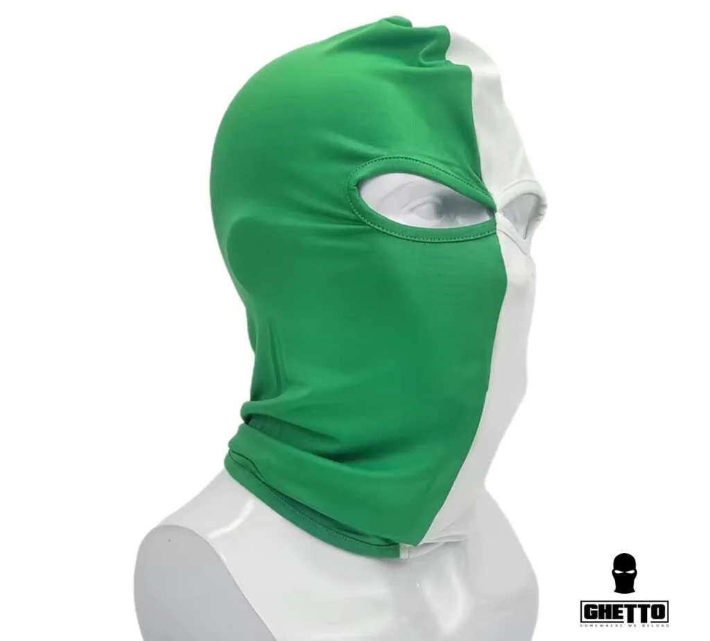 Φωτογραφία προϊόντος: Ghetto Green / White Balaclava 2 Hole Unisex