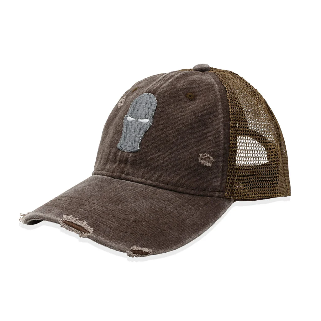 Φωτογραφία προϊόντος: Ghetto Brown 3D Mask Washed Cap | 6 Panel