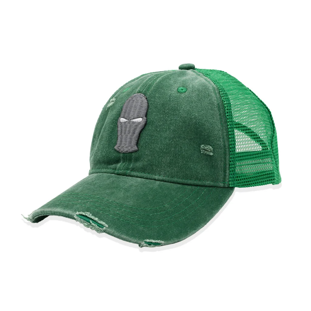 Φωτογραφία προϊόντος: Ghetto Green 3D Mask Washed Cap | 6 Panel